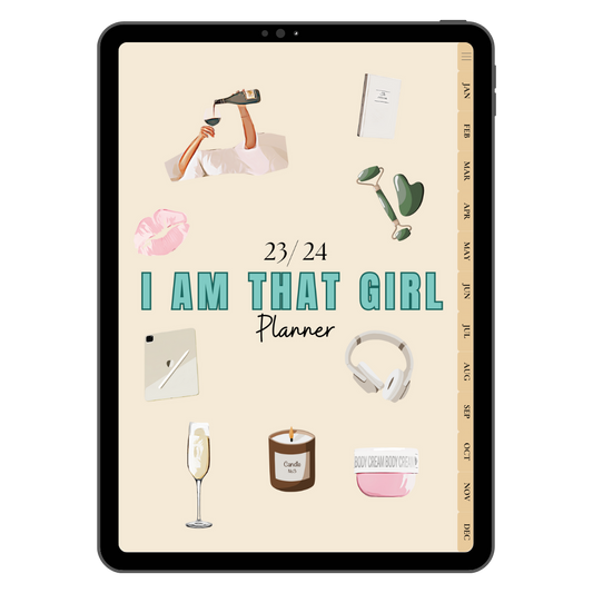 "I Am That Girl" 2023-2024 dated Planner