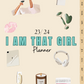 "I Am That Girl" 2023-2024 dated Planner